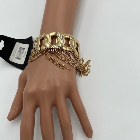 Large Link Bracelet with chain link NWT - Picture 3 of 7